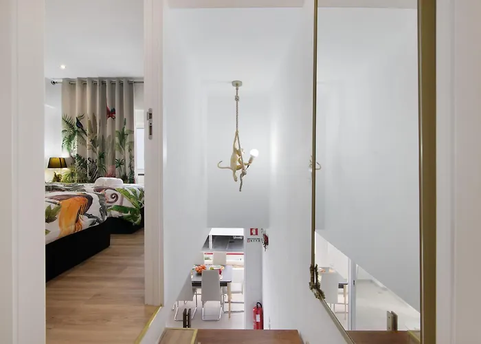 Jungle Flat With Pool T2 Montechoro 아파트 *