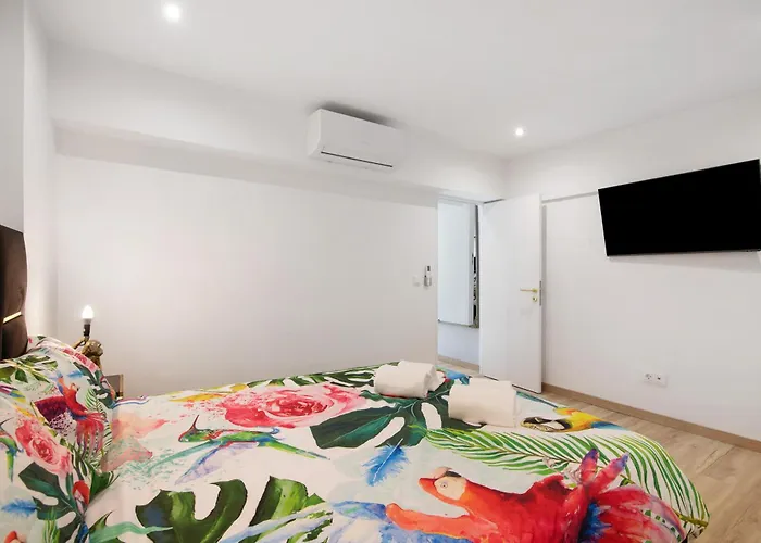 아파트 Jungle Flat With Pool T2 Montechoro 알부페이라